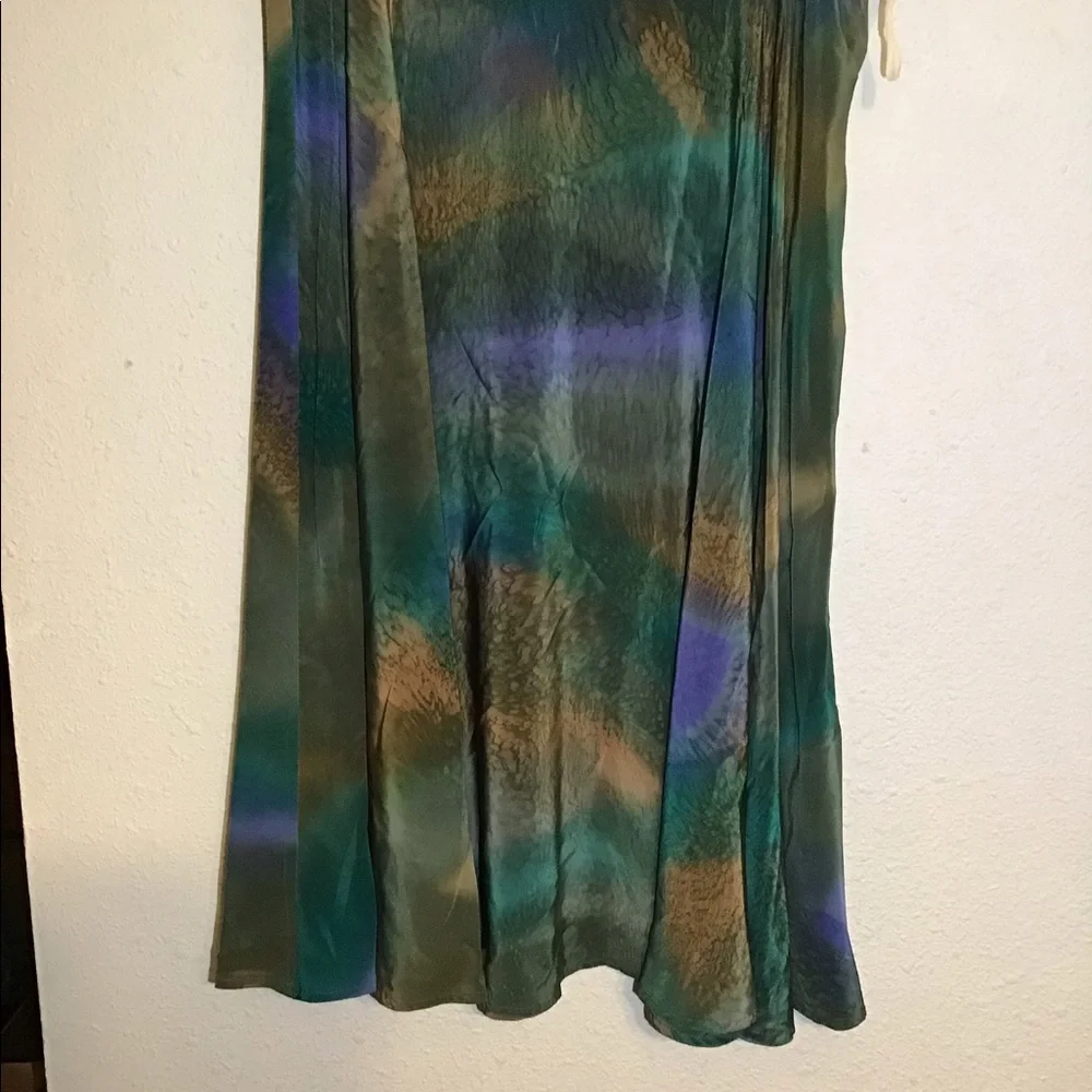 Kay Chapman silk skirt size large